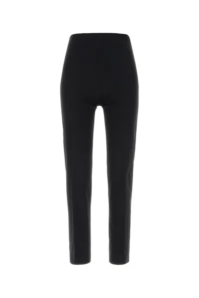Pt Torino Black Stretch Jersey Gioia Pant