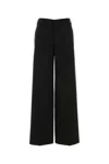 Pt Torino Woman Pants Mauve Size 8 Viscose, Cotton, Silk, Elastane In Black