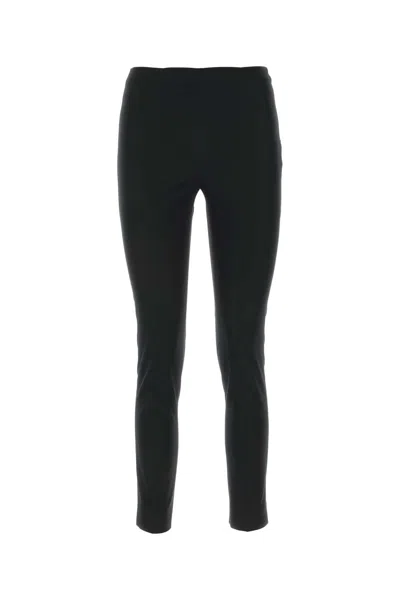 PT TORINO PT TORINO BLACK STRETCH VISCOSE PANT