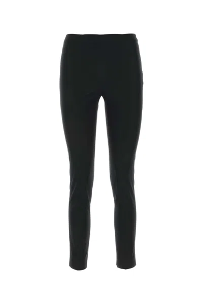 PT TORINO BLACK STRETCH VISCOSE PANT
