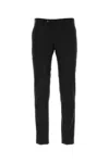 Pt Torino Tailored Stretch-wool Trousers In Black