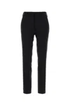Pt Torino Stretch Wool Trousers Featuring Front Crease In Multi
