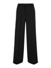 Pt Torino Belt Loop Belt Casual Pants In Black