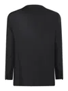 Pt Torino Wool And Mohair Double-breasted Blazer In Black