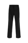 Pt Torino Tailored Wool Trousers With Pleats And Belt Loops In Black