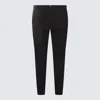 Pt Torino Low-rise Tapered Trousers In Black
