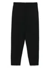 Pt Torino Pantalone In Misto Lana Stretch Nero Uomo