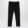 Pt Torino Black Virgin Wool Trousers
