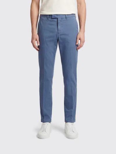 Pt Torino Slim-cut Chino Pants In Blue