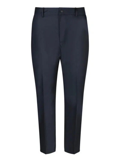 PT TORINO PT TORINO BLUE BLEND COTTON TROUSERS