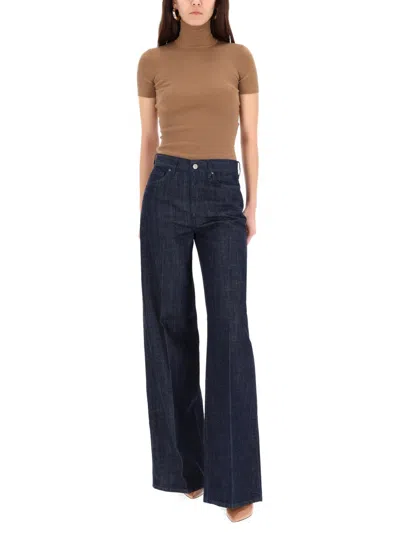 Pt Torino Blue Cotton Jeans