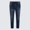 PT TORINO PT TORINO BLUE COTTON JEANS