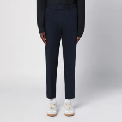 PT TORINO PT TORINO BLUE COTTON TROUSERS