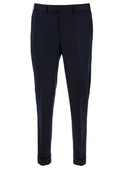 PT TORINO BLUE STRAIGHT PANTS