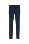 Pt Torino Dark Grey Stretch Cotton Chino Pant In Y383