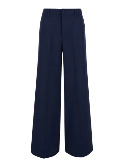 PT TORINO BLUE WIDE LEG PANTS