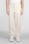 Pt Torino Bp65 Pants In Beige Cotton In Beige