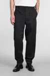 Pt Torino Bp65 Pants In Black Cotton In Black