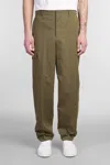 Pt Torino Bp65 Pants In Green Cotton In Green
