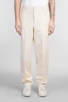 Pt Torino Bp65 Pants In Beige Cotton In Beige