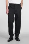 Pt Torino Bp65 Pants In Black Cotton In Black