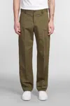 Pt Torino Bp65 Pants In Green Cotton In Green
