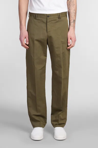 PT TORINO BP65 PANTS IN GREEN COTTON