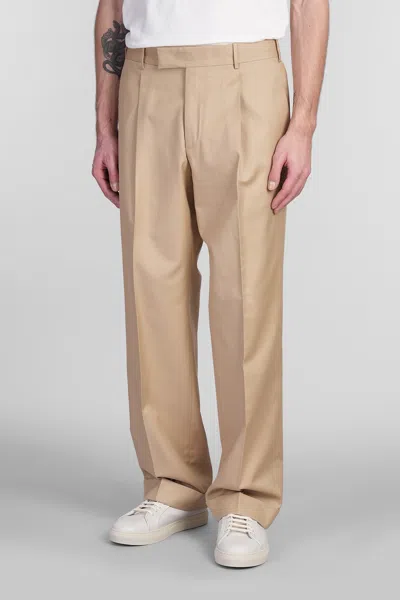 Pt Torino Bp75 Pants In Beige Cotton