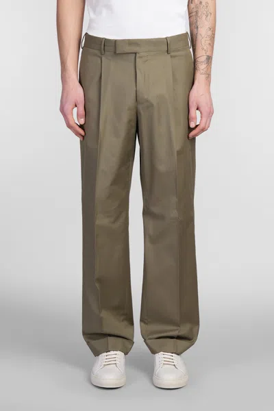 PT TORINO BP75 PANTS IN GREEN COTTON