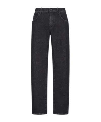 Pt Torino Belt Loop Jeans In Black