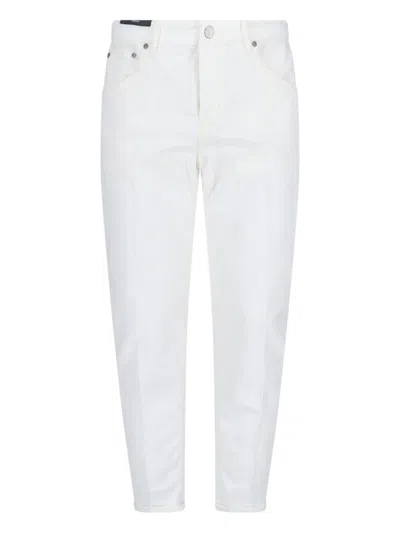 Pt Torino Breakfast Straight Jeans In White