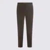 Pt Torino Trousers Back Side Pockets Loops In Brown
