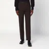 Pt Torino Cotton Trousers In Brown