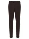 Pt Torino Tailored Trousers In Brown