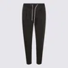 Pt Torino Elastic Waist Trousers With Pockets In Black