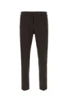 Pt Torino Black Stretch Cotton Pant