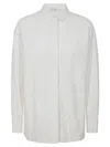 Pt Torino Button-down Shirt With Floral Pattern In White