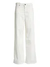 Pt Torino Button-fastening Corduroy Pants In White