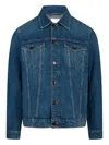 Pt Torino Button-fastening Denim Jacket In Blue