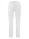 Pt Torino Button-fastening Trousers In White