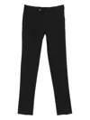 Pt Torino Button-fastening Trousers In Black
