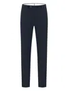 Pt Torino Button-fastening Trousers In Blue