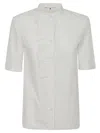 Pt Torino Button-up Shirt With Subtle Ruffle Detail