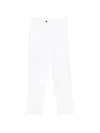 Pt Torino Buttoned Trousers In White
