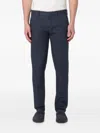 Pt Torino Button-fastening Chinos In Blue