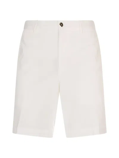 Pt Torino Button-fastening Shorts In White