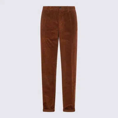 PT TORINO CAMEL COTTON PANTS