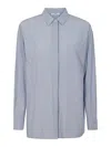 Pt Torino Timeless Button-down Shirt With Textured Cotton Fabric