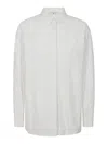 Pt Torino Button-down Shirt With Floral Pattern In White