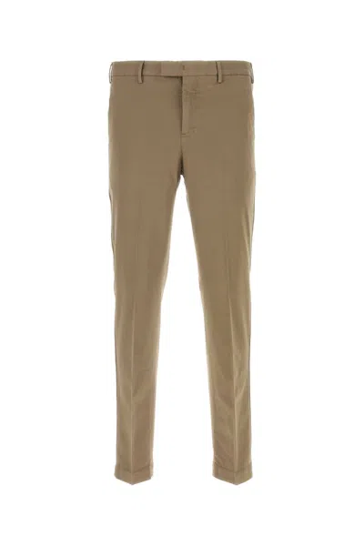 PT TORINO CAPPUCCINO STRETCH COTTON BLEND PANT